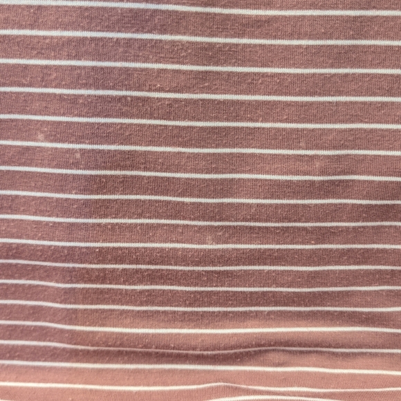 Polly & Esther Pink Striped Mini Dress - Picture 7 of 8